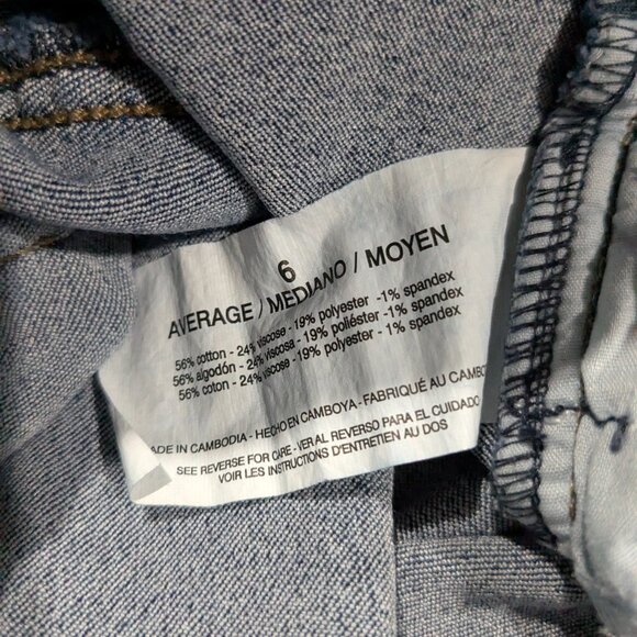 Gloria Vanderbilt Women's All Around Slimming Effect Stretch Jeggings, Size 6 - Picture 9 of 10